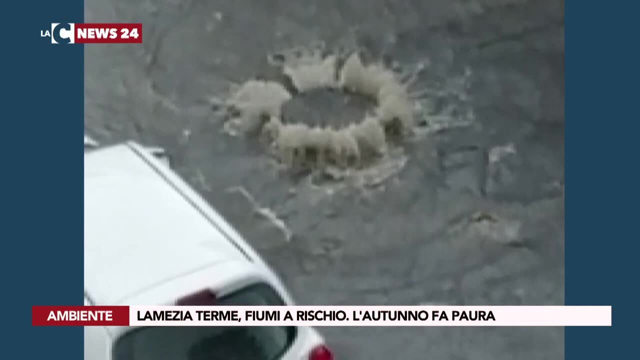 Lamezia Terme, fiumi a rischio. L'autunno fa paura