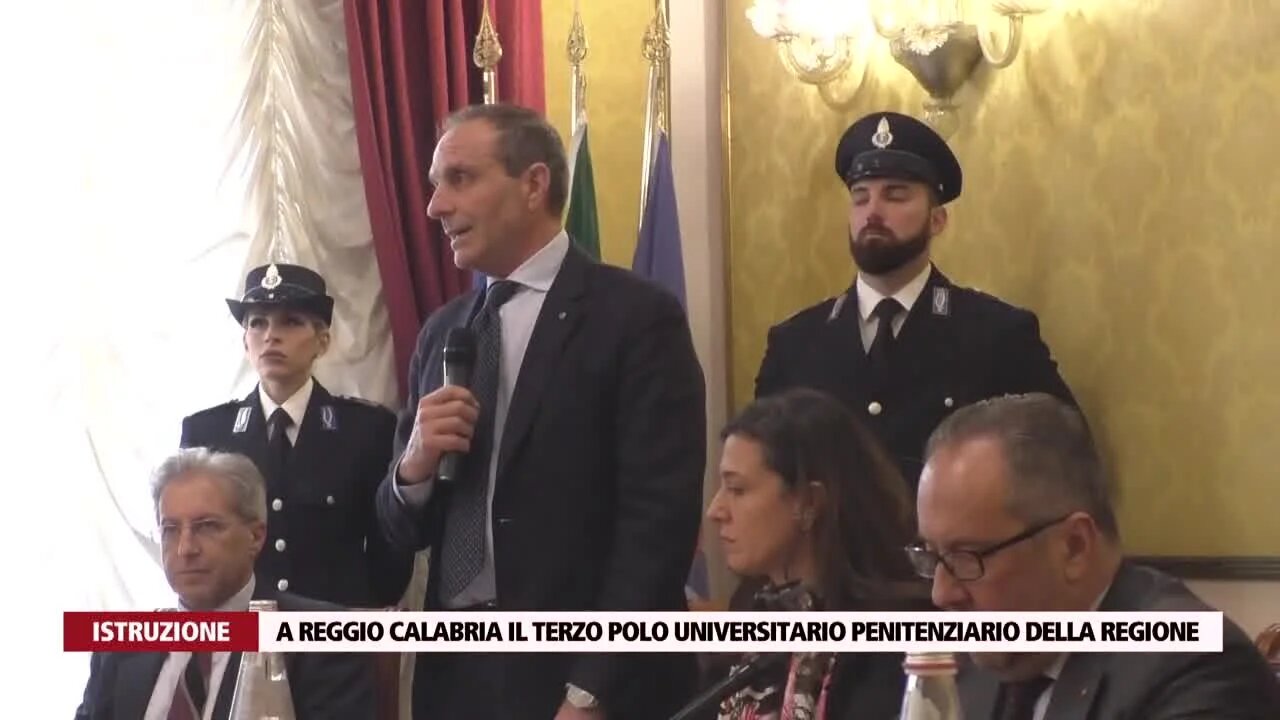 A Reggio il terzo polo universitario penitenziario della regione