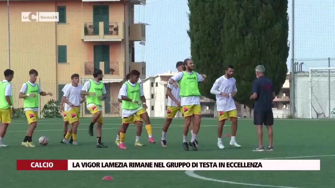 La Vigor Lamezia rimane nel gruppo di testa in Eccellenza