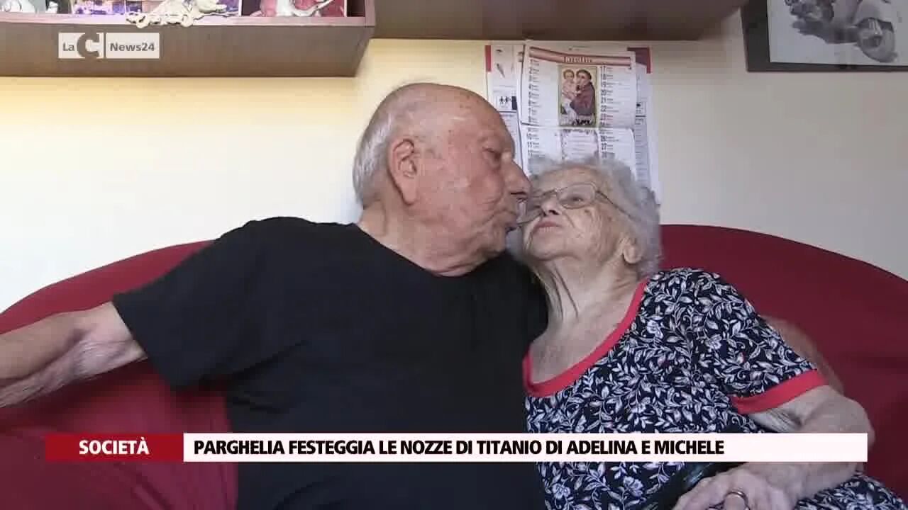 Parghelia festeggia le nozze di titanio di Adelina e Michele
