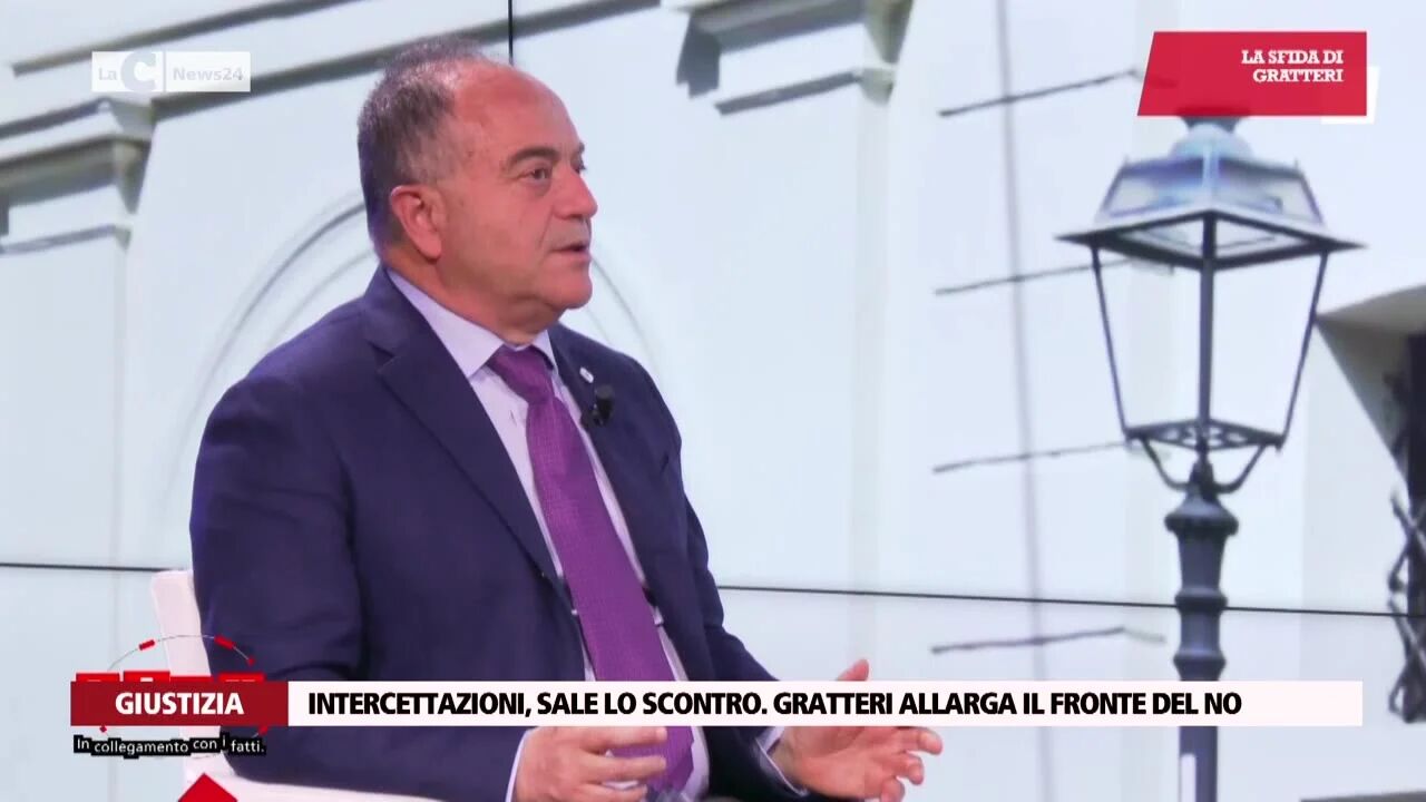 Intercettazioni, sale lo scontro. Gratteri allarga il fronte del no