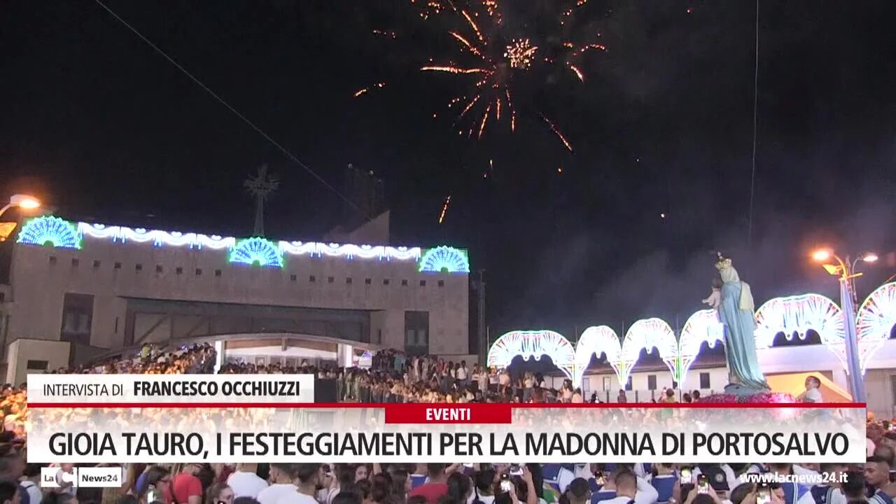 Gioia Tauro, i festeggiamenti per la madonna di Portosalvo