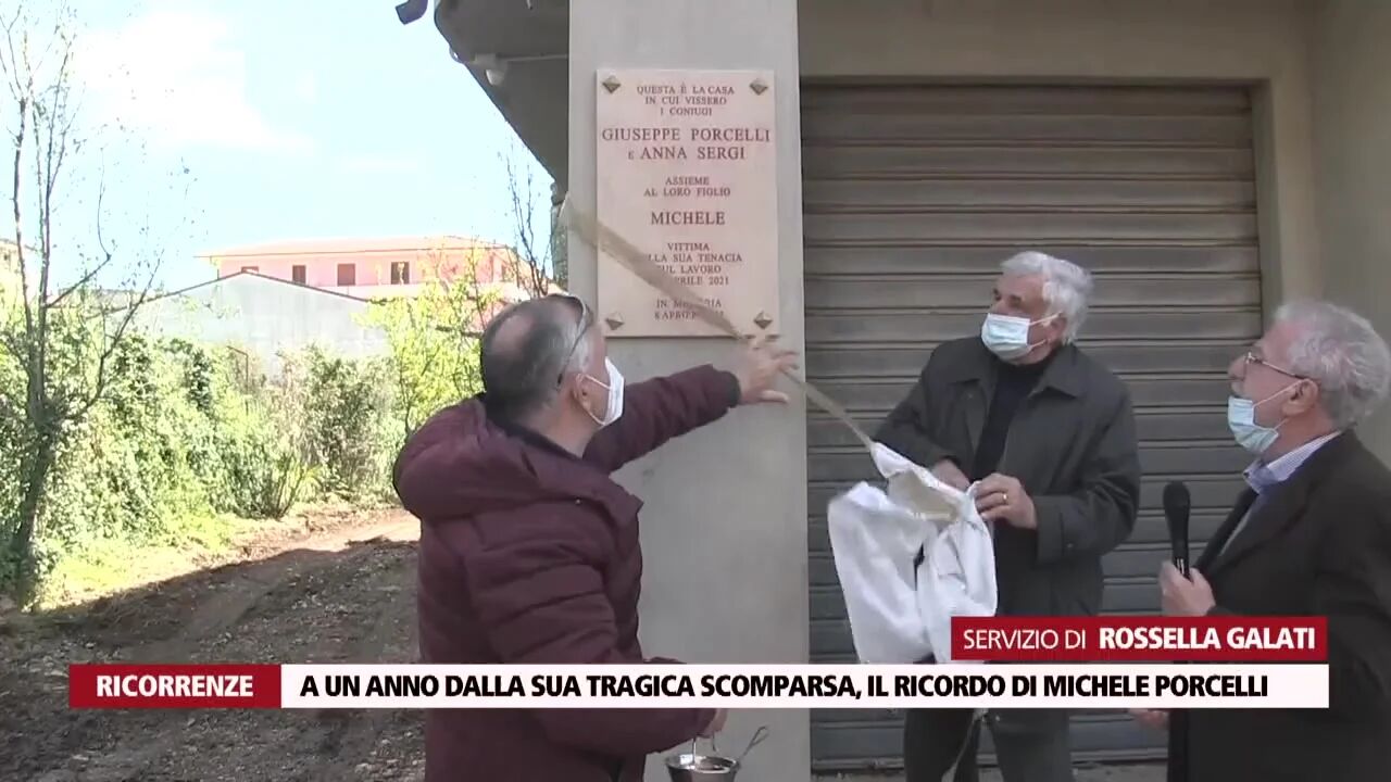A un anno dalla sua tragica scomparsa, il ricordo di Michele Porcelli
