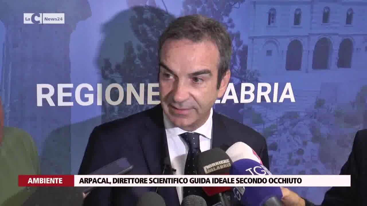 Arpacal, direttore scientifico guida ideale secondo Occhiuto