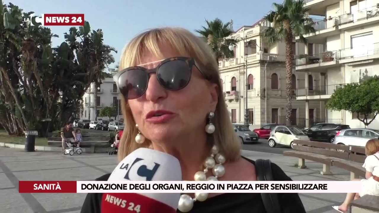 Donazione degli organi, Reggio in piazza per sensibilizzare
