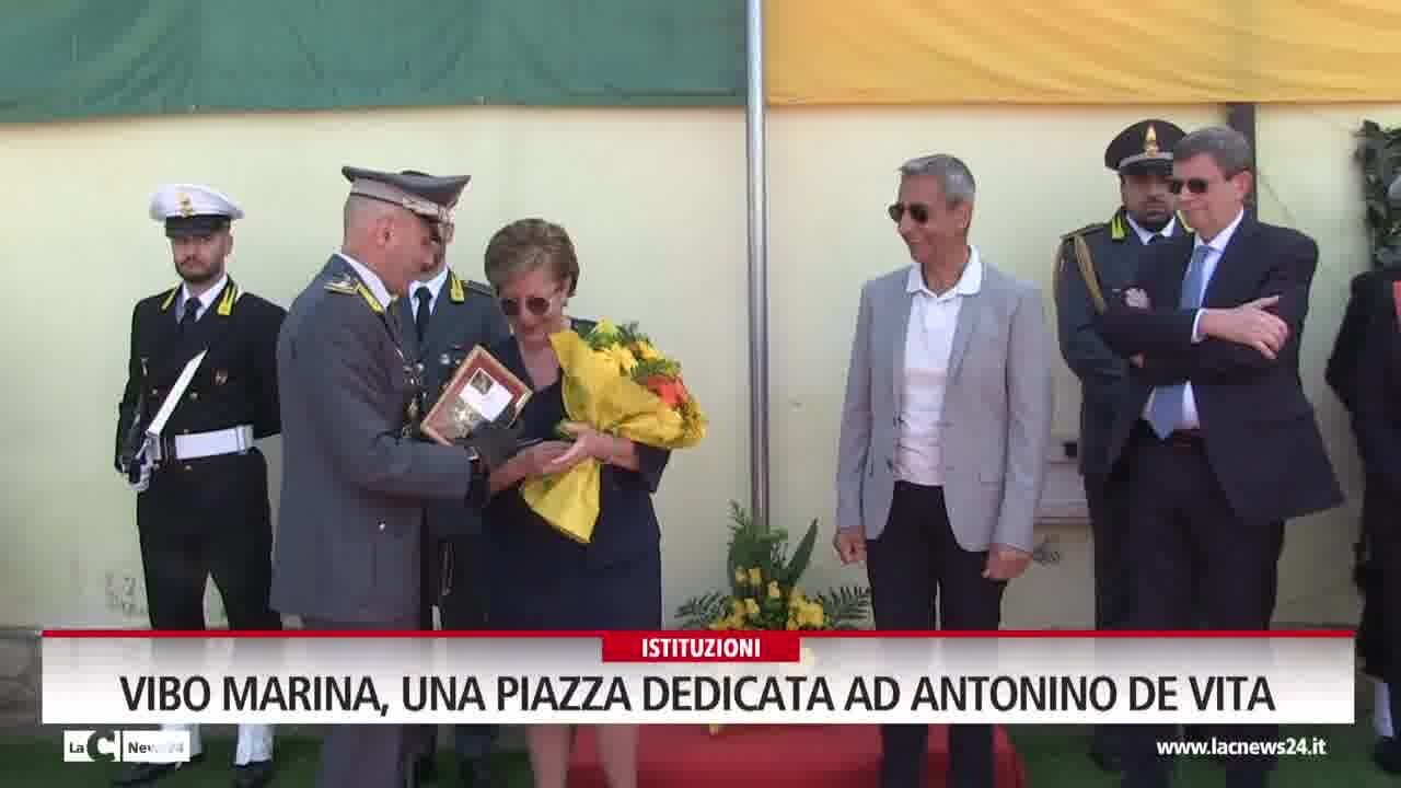 Vibo Marina, una piazza dedicata ad Antonino De Vita