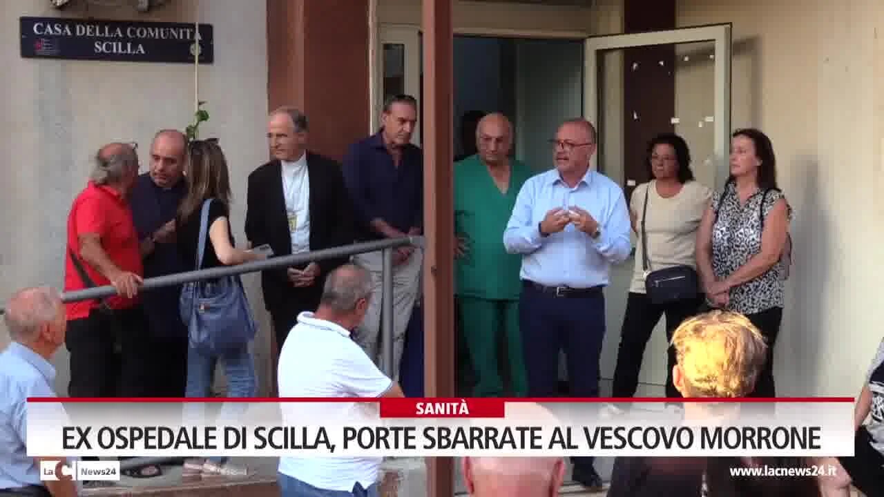 All’ex ospedale di Scilla porte chiuse per il vescovo Morrone, la visita istituzionale finisce in polemica