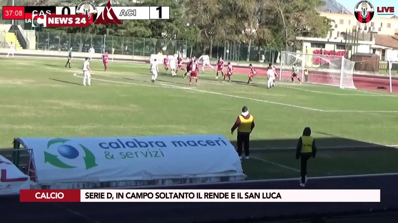 Serie D, in campo soltanto il Rende e il San Luca