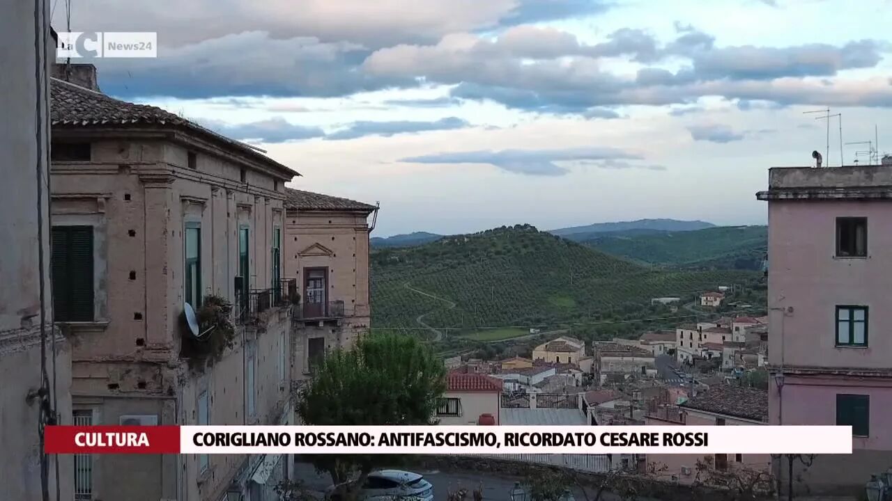 Corigliano Rossano: antifascismo, ricordato Cesare Rossi