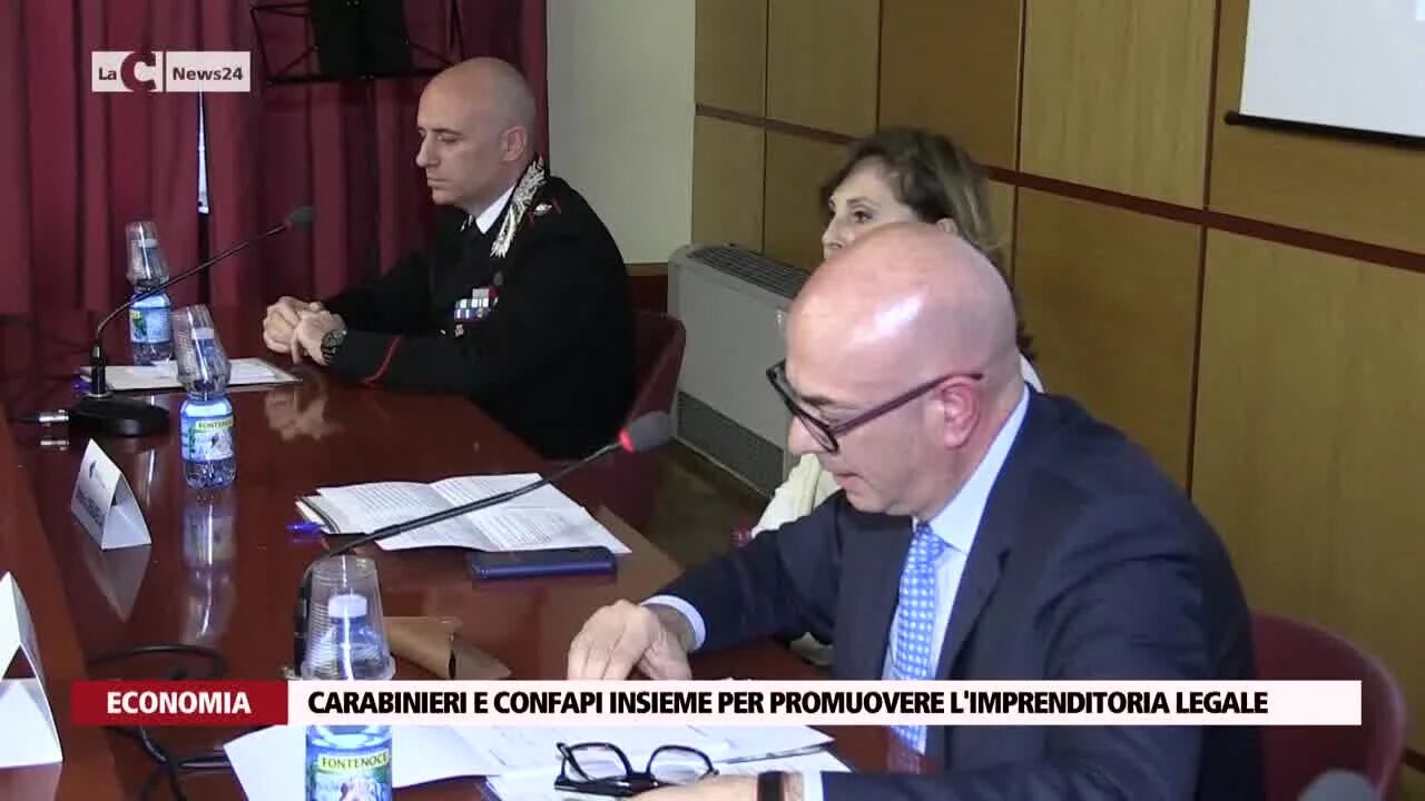 Carabinieri e Confapi insieme per promuovere l'imprenditoria legale