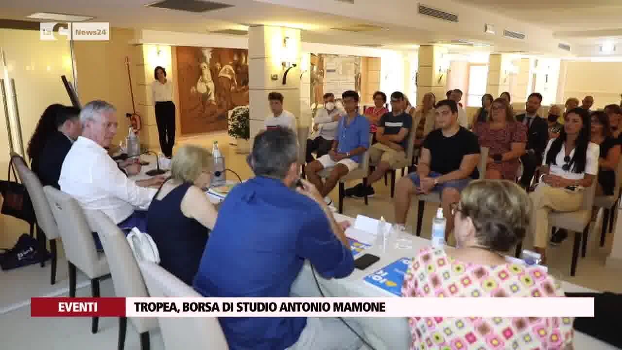 A Tropea la borsa di studio Antonio Mamone 