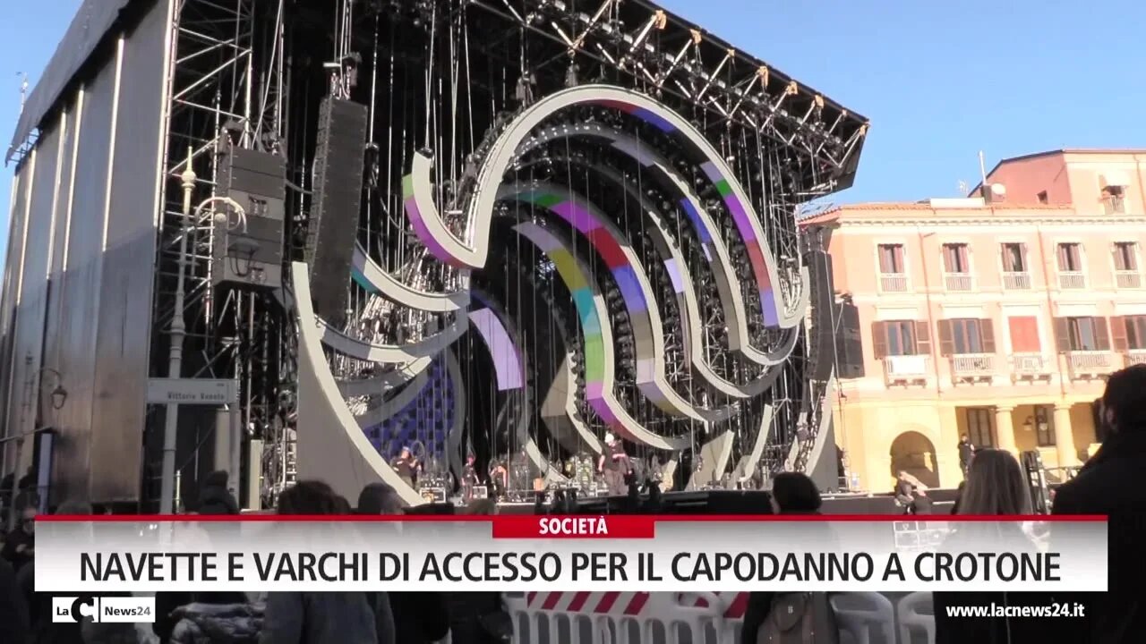 Navette e varchi di accesso per il Capodanno a Crotone