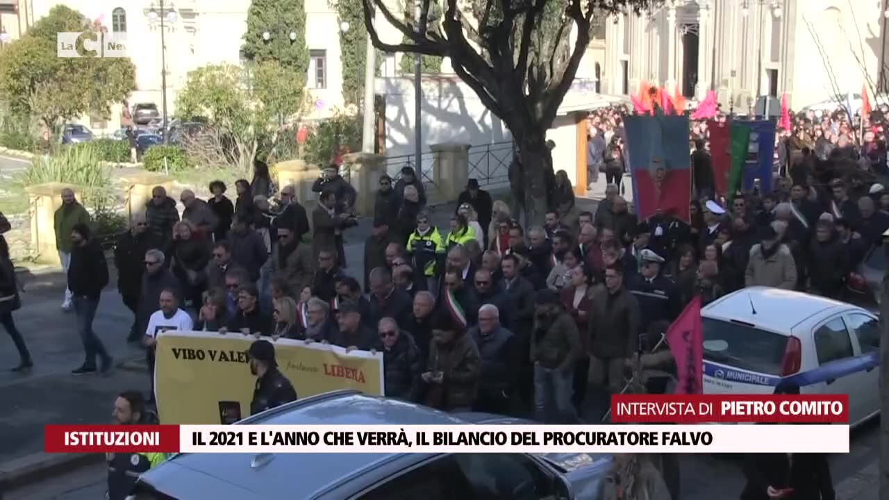 Il 2021 e l'anno che verrà, il bilancio del procuratore Falvo