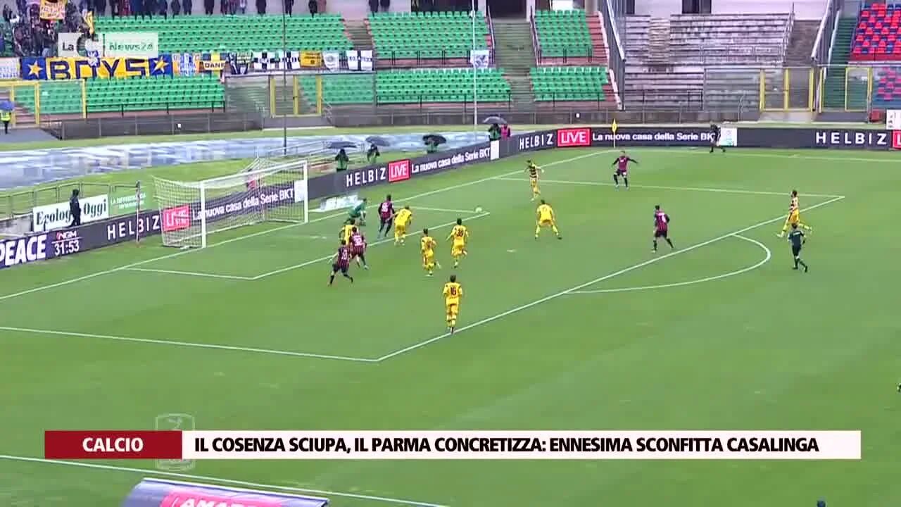 Il Cosenza sciupa, il Parma concretizza: ennesima sconfitta casalinga