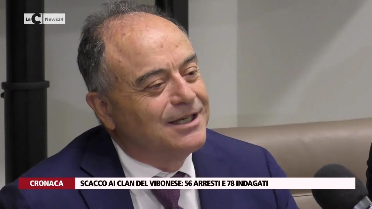 Scacco ai clan del vibonese: 56 arresti e 78 indagati