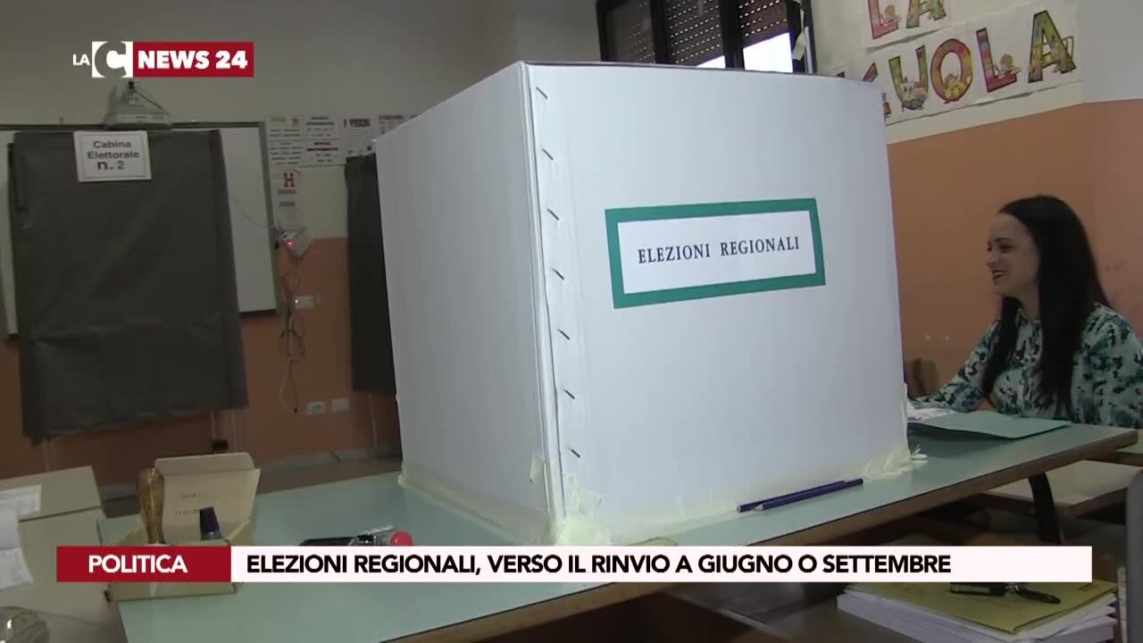 Elezioni regionali, verso il rinvio a giugno o settembre