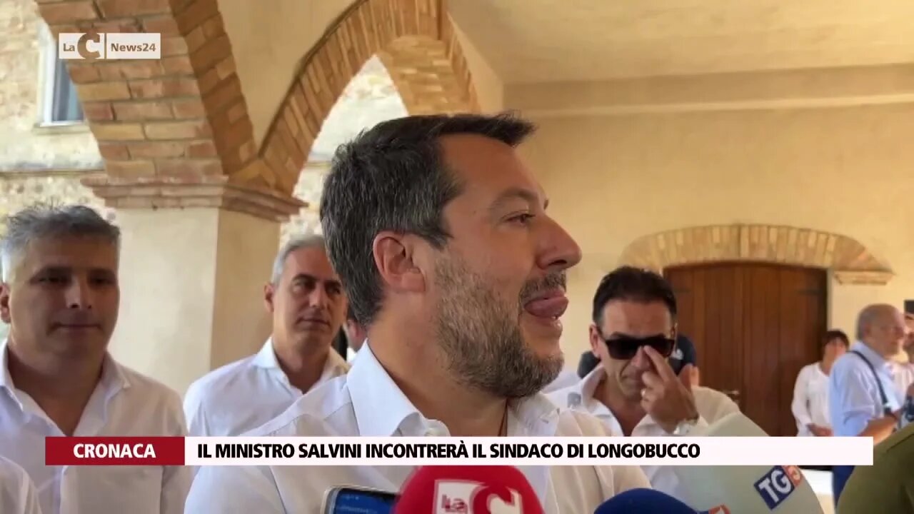 Il ministro Salvini incontrerà il sindaco di Longobucco