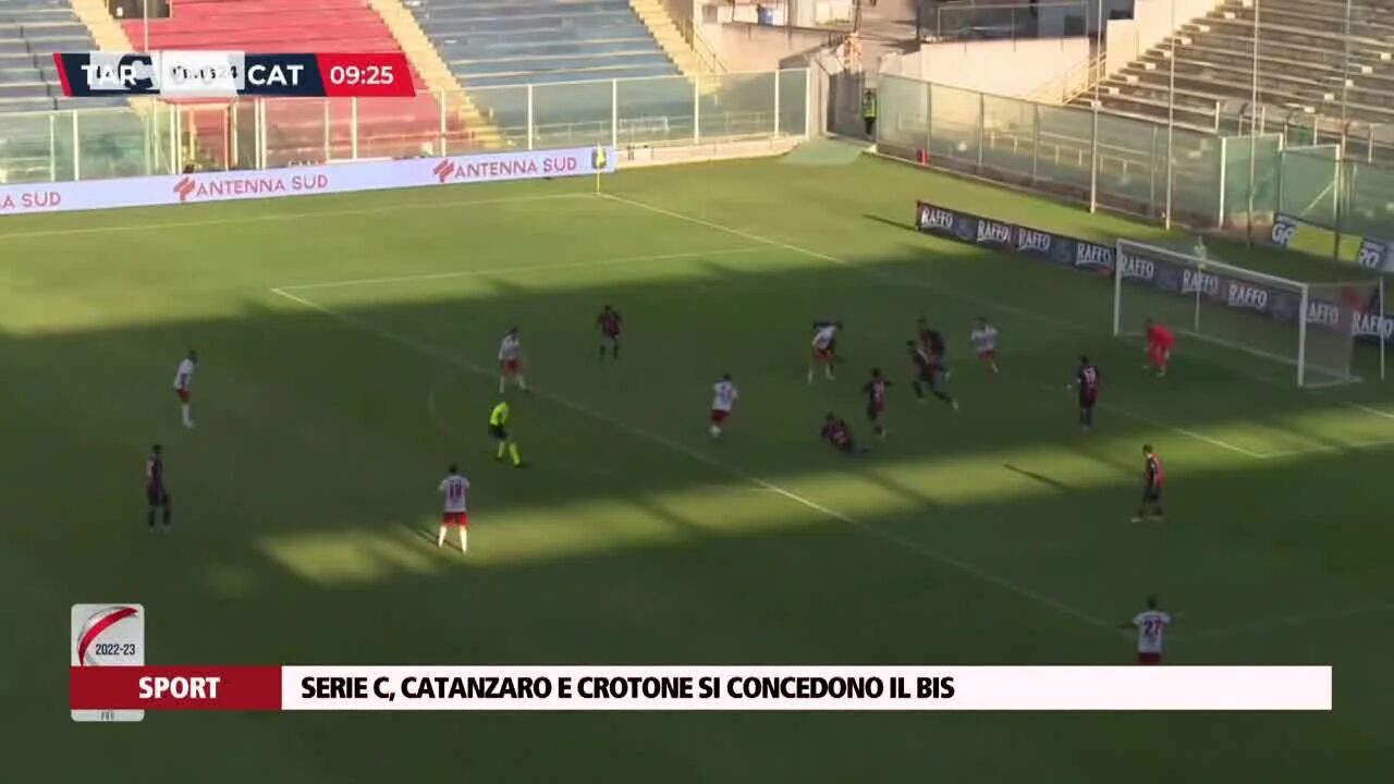 Serie C, Catanzaro e Crotone si concedono il bis