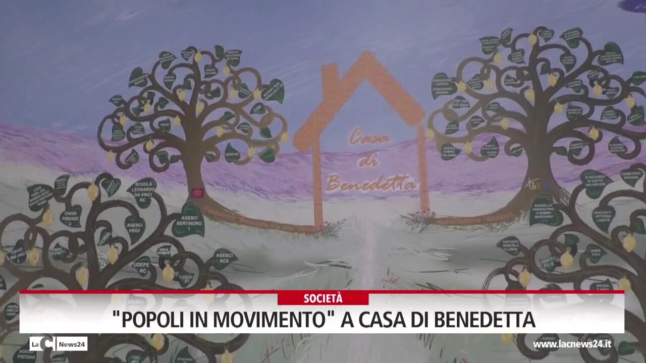 \"Popoli in movimento\" a Casa di Benedetta