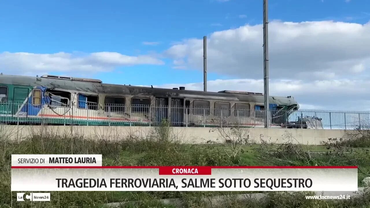 Tragedia ferroviaria, salme sotto sequestro