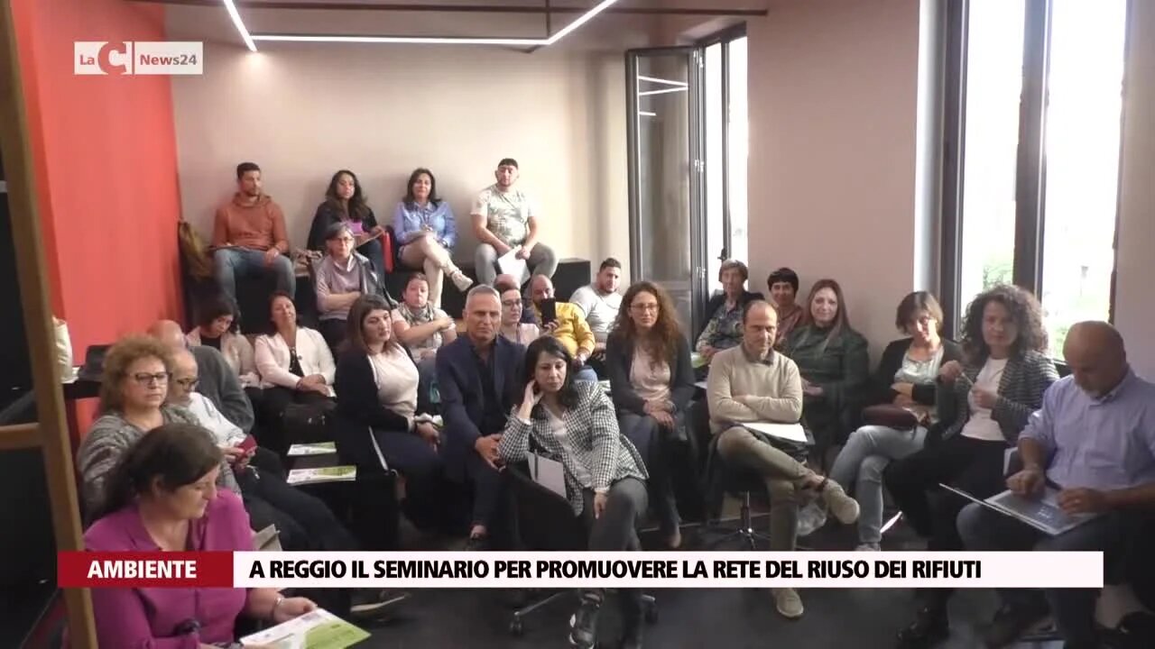 A Reggio il seminario per promuovere la rete del riuso dei rifiuti