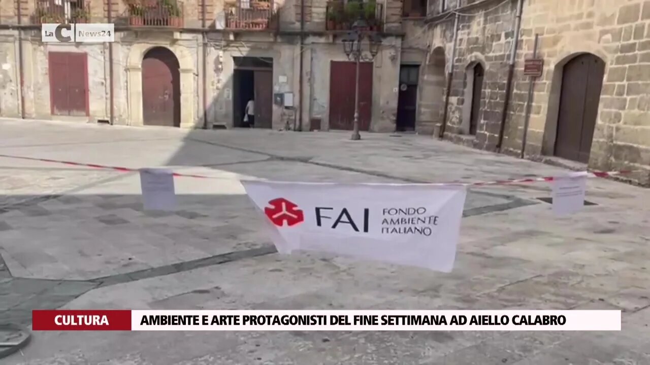 Ambiente e arte protagonisti del fine settimana ad Aiello Calabro