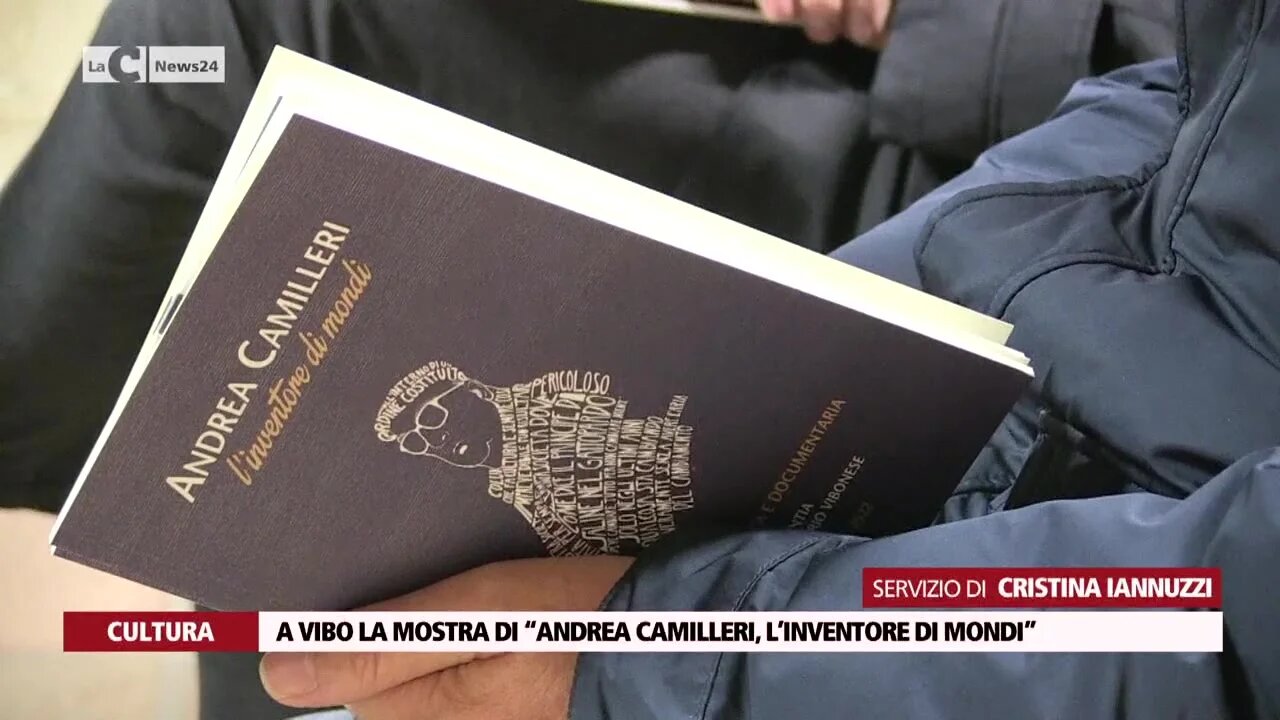 A Vibo la mostra di “Andrea Camilleri, l’inventore di mondi”