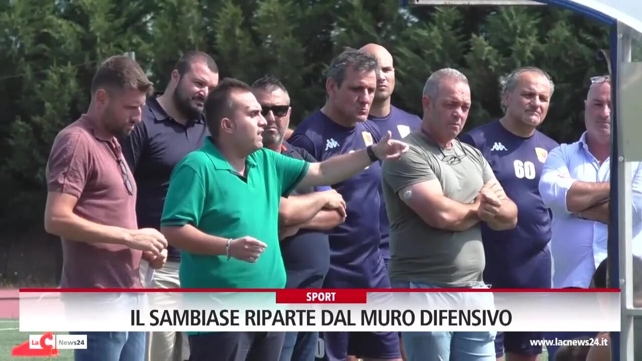 Il Sambiase riparte dal muro difensivo