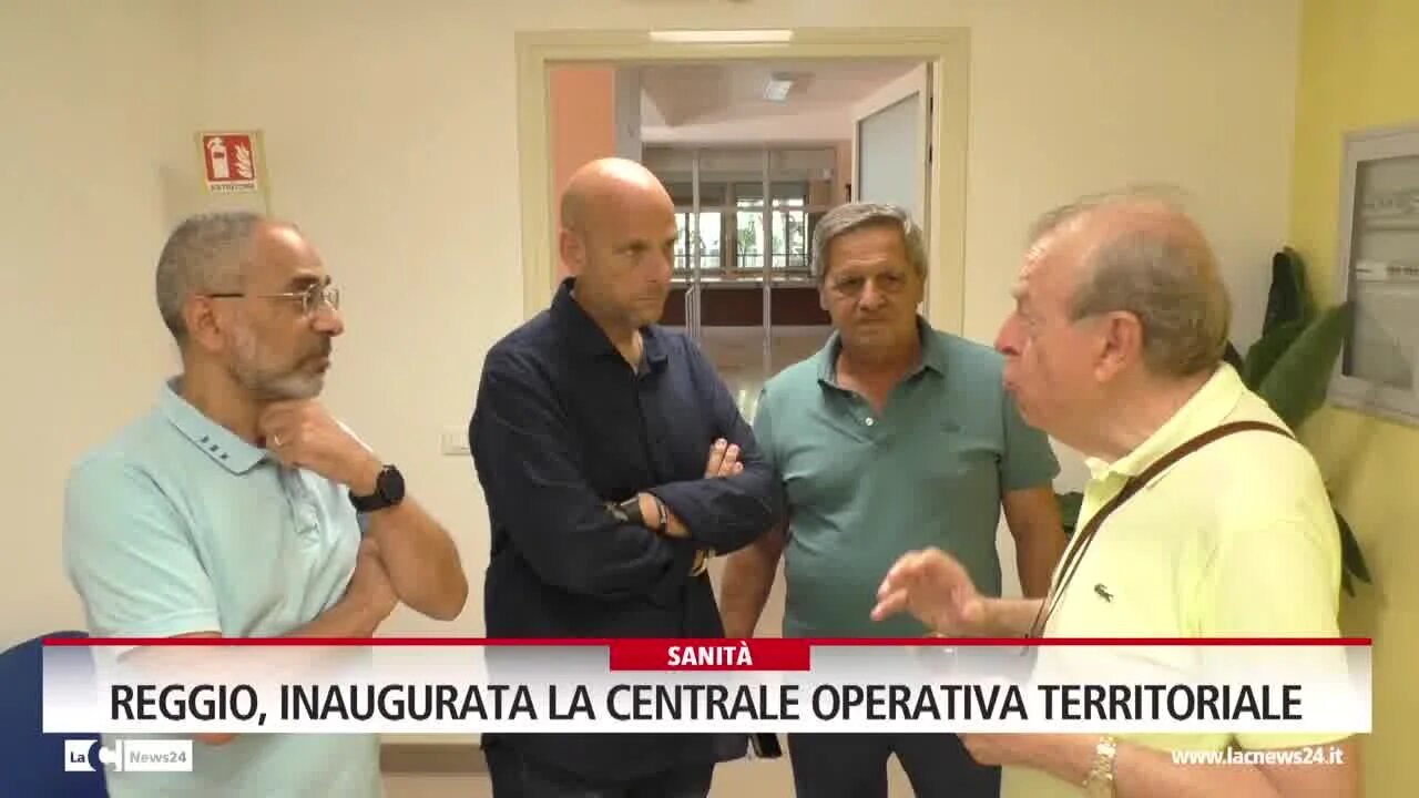 Inaugurata a Reggio la prima Centrale operativa per collegare il Gom con i servizi territoriali e migliorare le dimissioni protette