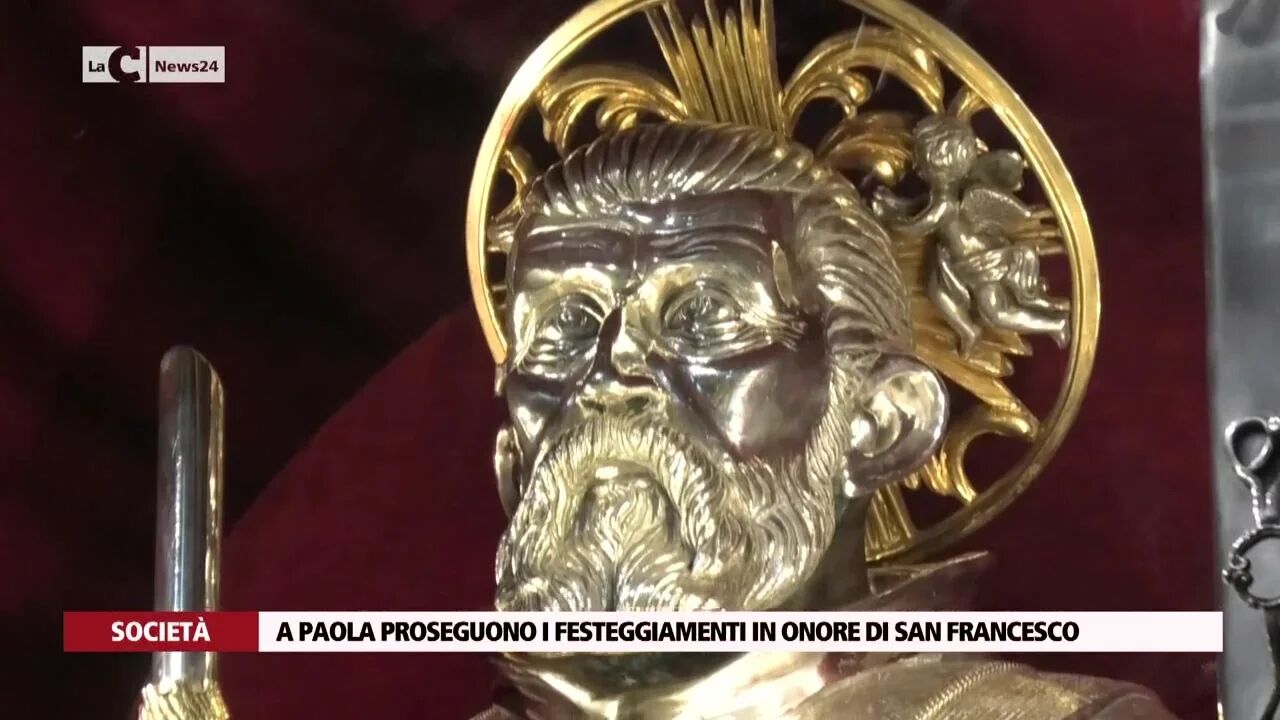A Paola proseguono i festeggiamenti in onore di San Francesco