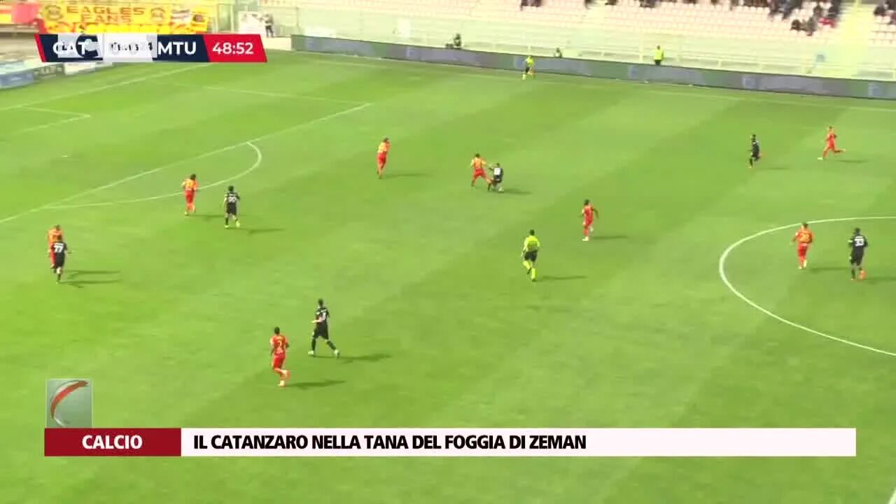 Il Catanzaro nella tana del Foggia di Zeman