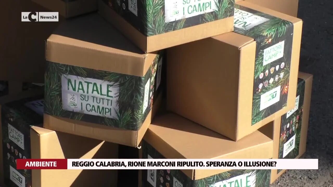 Reggio Calabria, rione Marconi ripulito. Speranza o illusione?