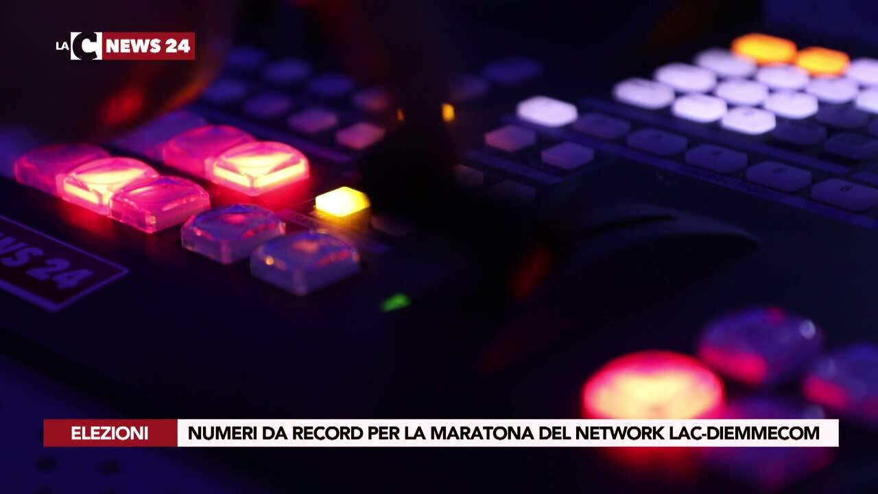Numeri da record per la maratona del network LaC-Diemmecom