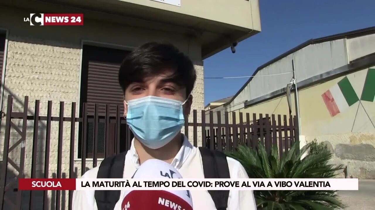La maturità al tempo del covid: prove al via a Vibo Valentia
