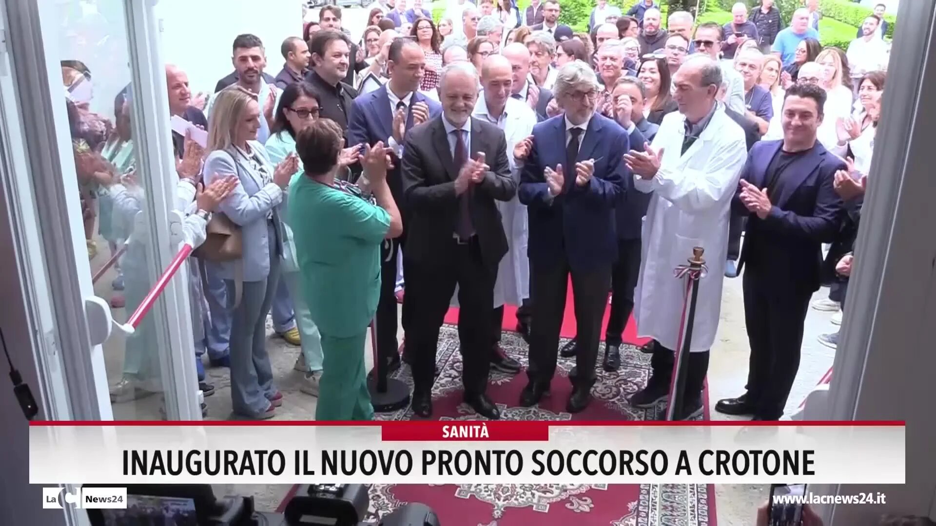 Crotone, inaugurato il nuovo pronto soccorso dell’ospedale San Giovanni di Dio