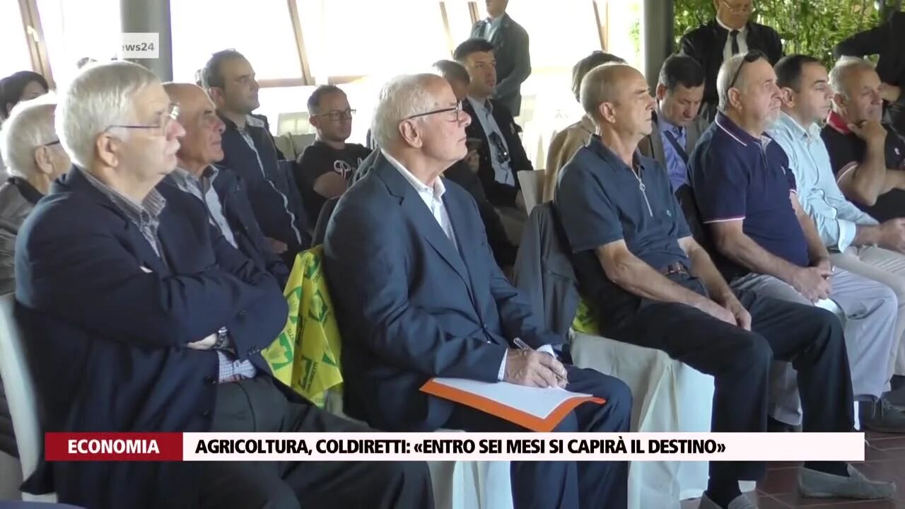 Agricoltura, Coldiretti: «entro sei mesi si capirà il destino»