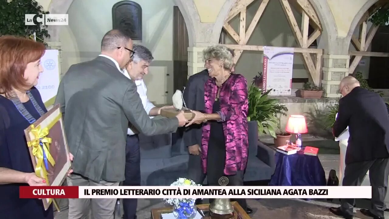 Il premio letterario città di Amantea alla siciliana Agata Bazzi