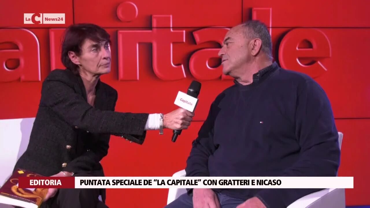 Puntata speciale de “La Capitale” con Gratteri e Nicaso