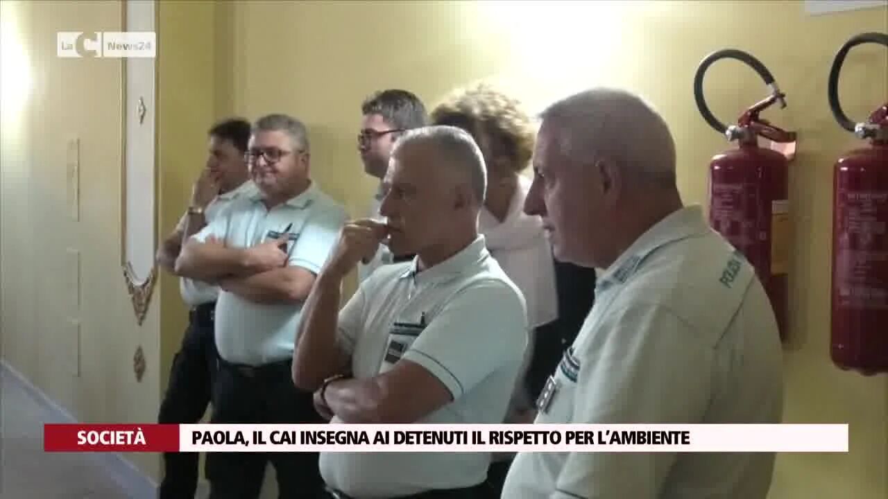 Paola, il Cai insegna ai detenuti il rispetto per l’ambiente