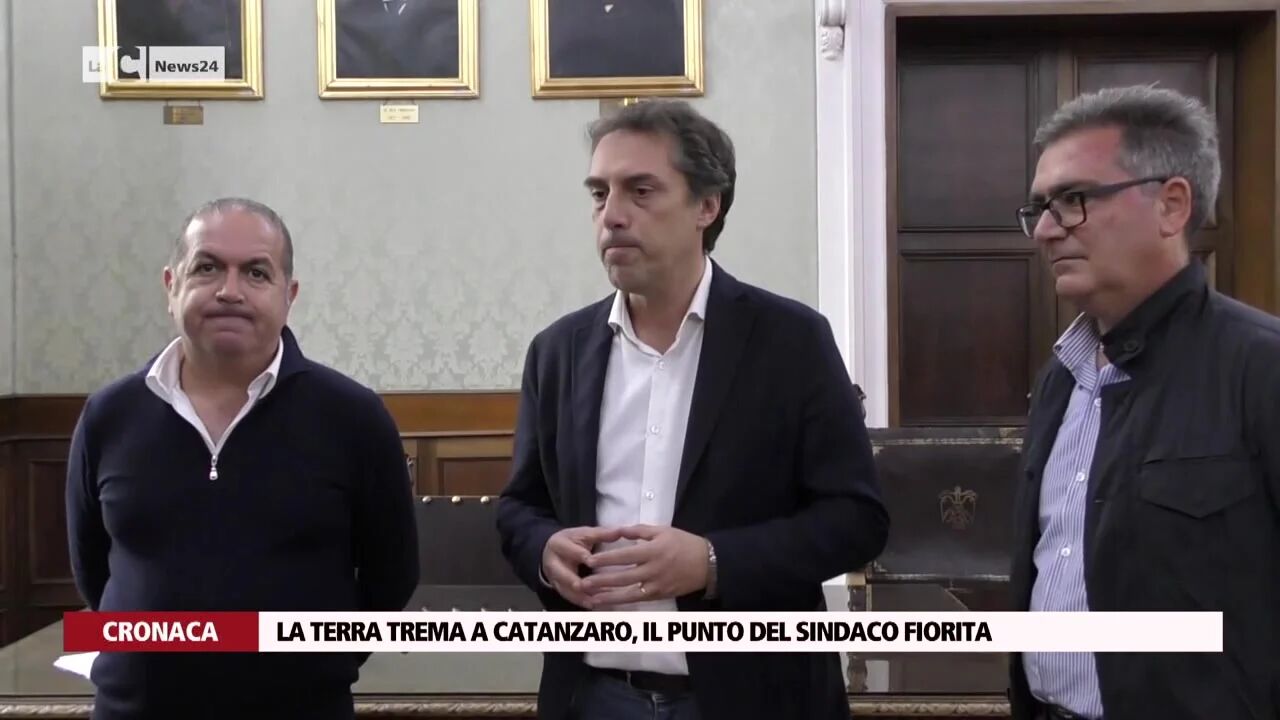 La terra trema a Catanzaro, il punto del sindaco Fiorita