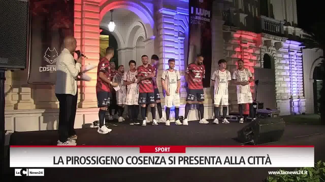 La Pirossigeno Cosenza si presenta alla città