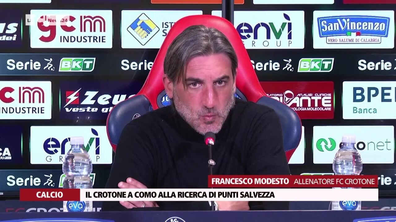 Il Crotone a Como alla ricerca di punti salvezza