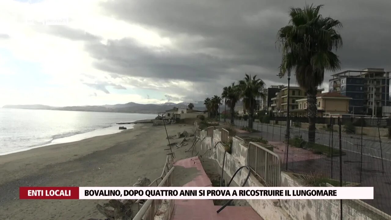 Bovalino, lungomare distrutto dal maltempo. Il sindaco: «Dopo 4 anni nessun risarcimento, ripartiremo con nostre risorse»