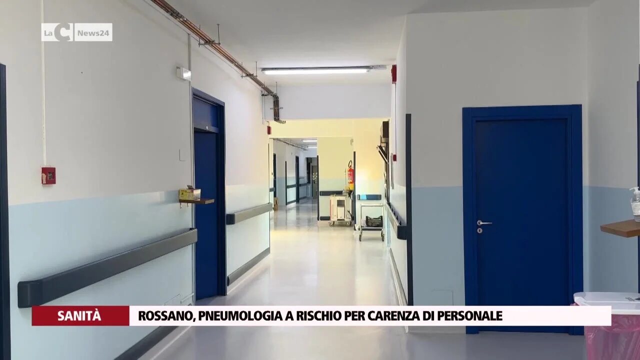 Rossano, pneumologia a rischio per carenza di personale