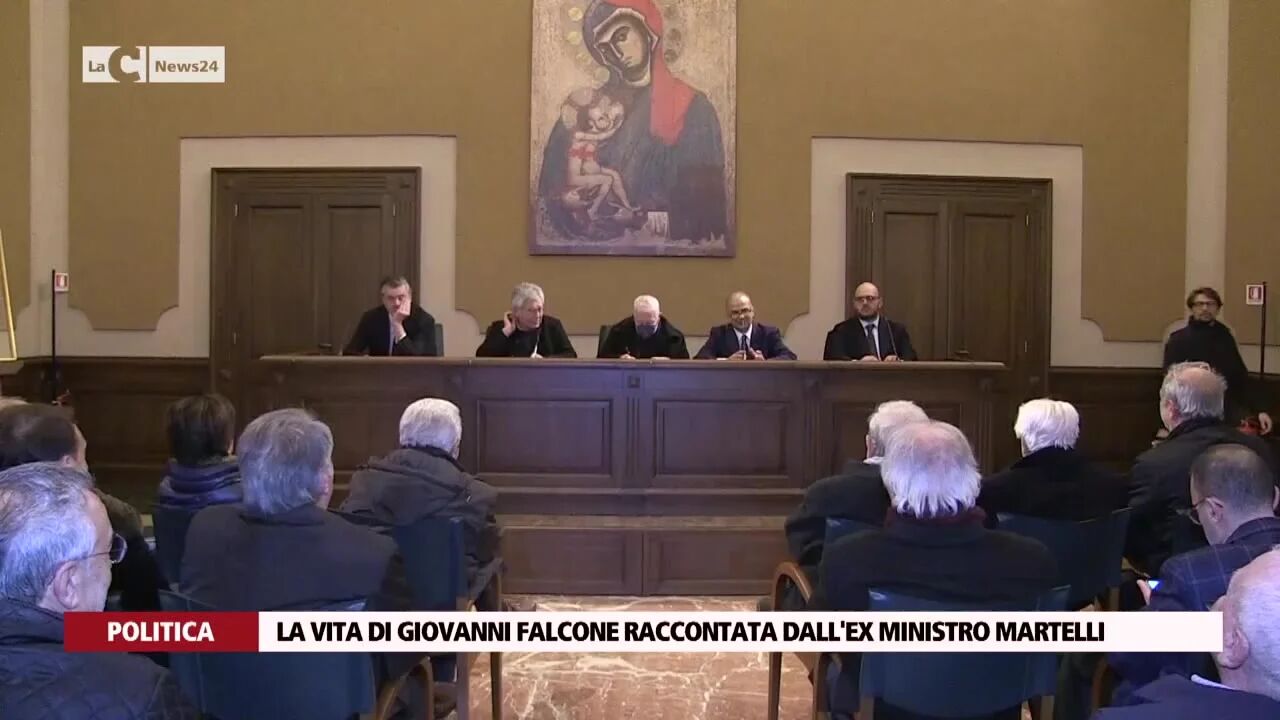 La vita di Giovanni Falcone raccontata dall'ex ministro Martelli