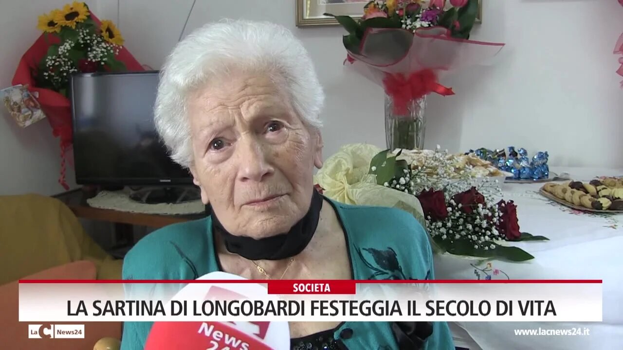 La sartina di Longobardi festeggia il secolo di vita