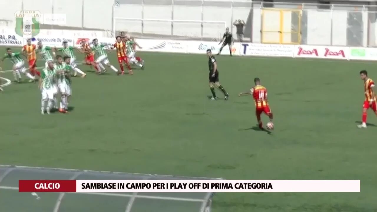 Sambiase in campo per i play off di Prima categoria