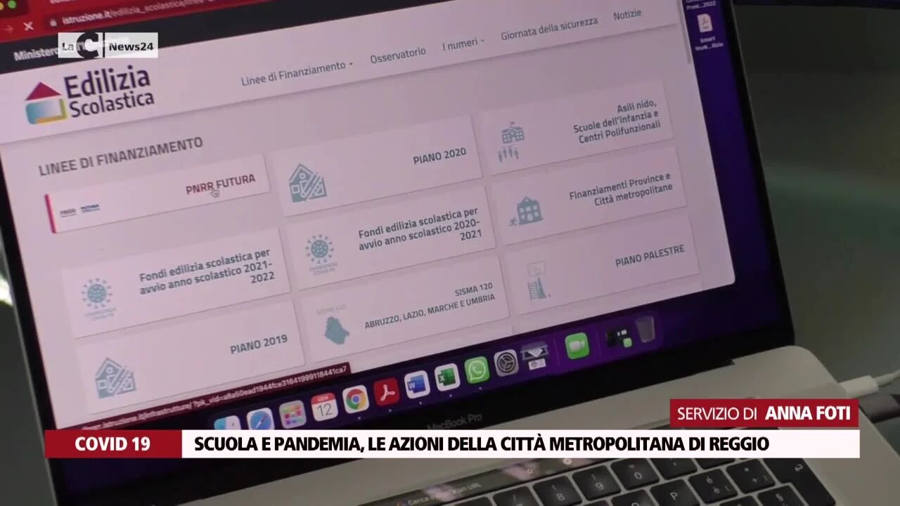 Scuola e pandemia, le azioni della Città Metropolitana di Reggio
