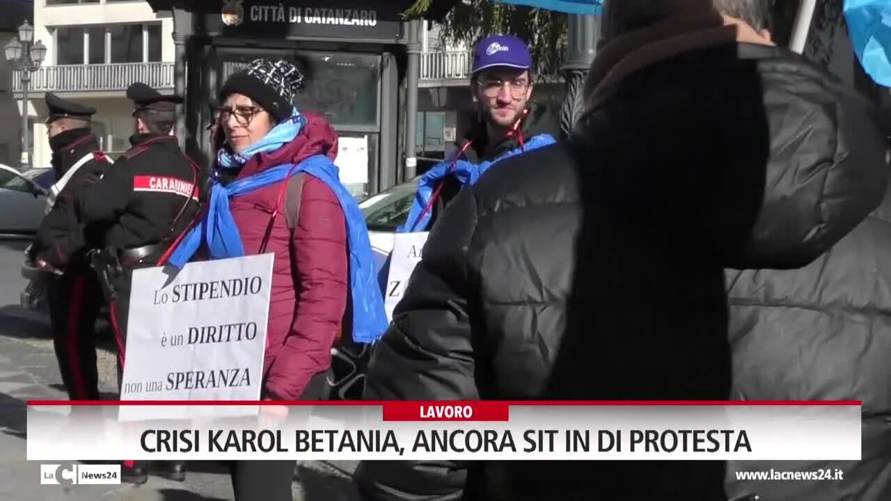 Crisi Karol Betania, ancora sit in di protesta