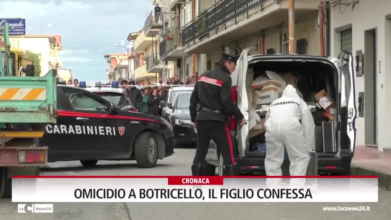 Omicidio a Botricello, il figlio confessa